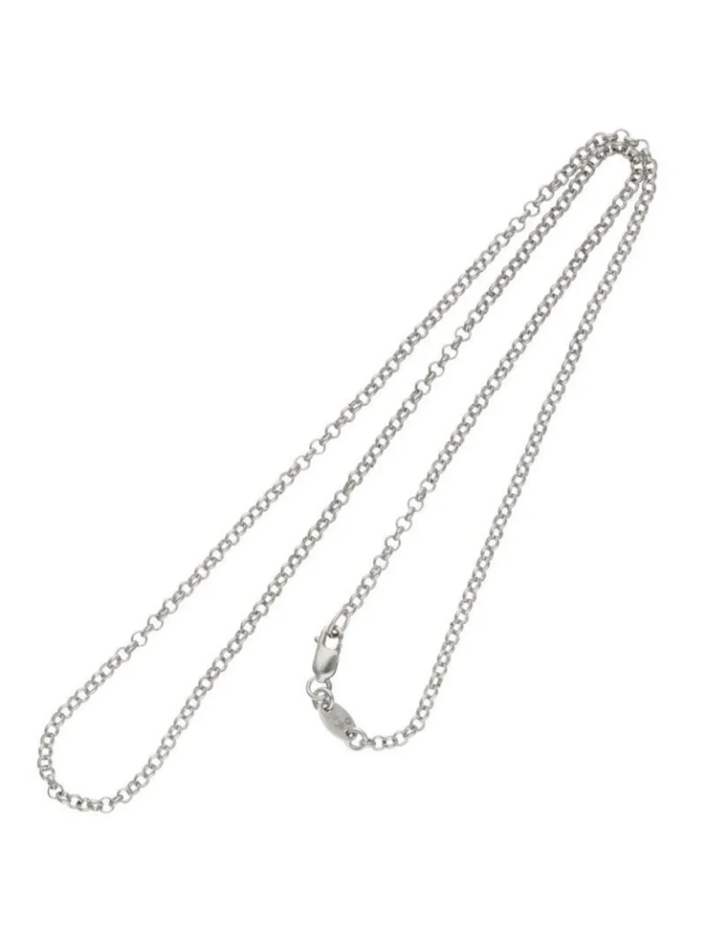 Chrome Hearts Neckchain Roll Chain Silver Necklace